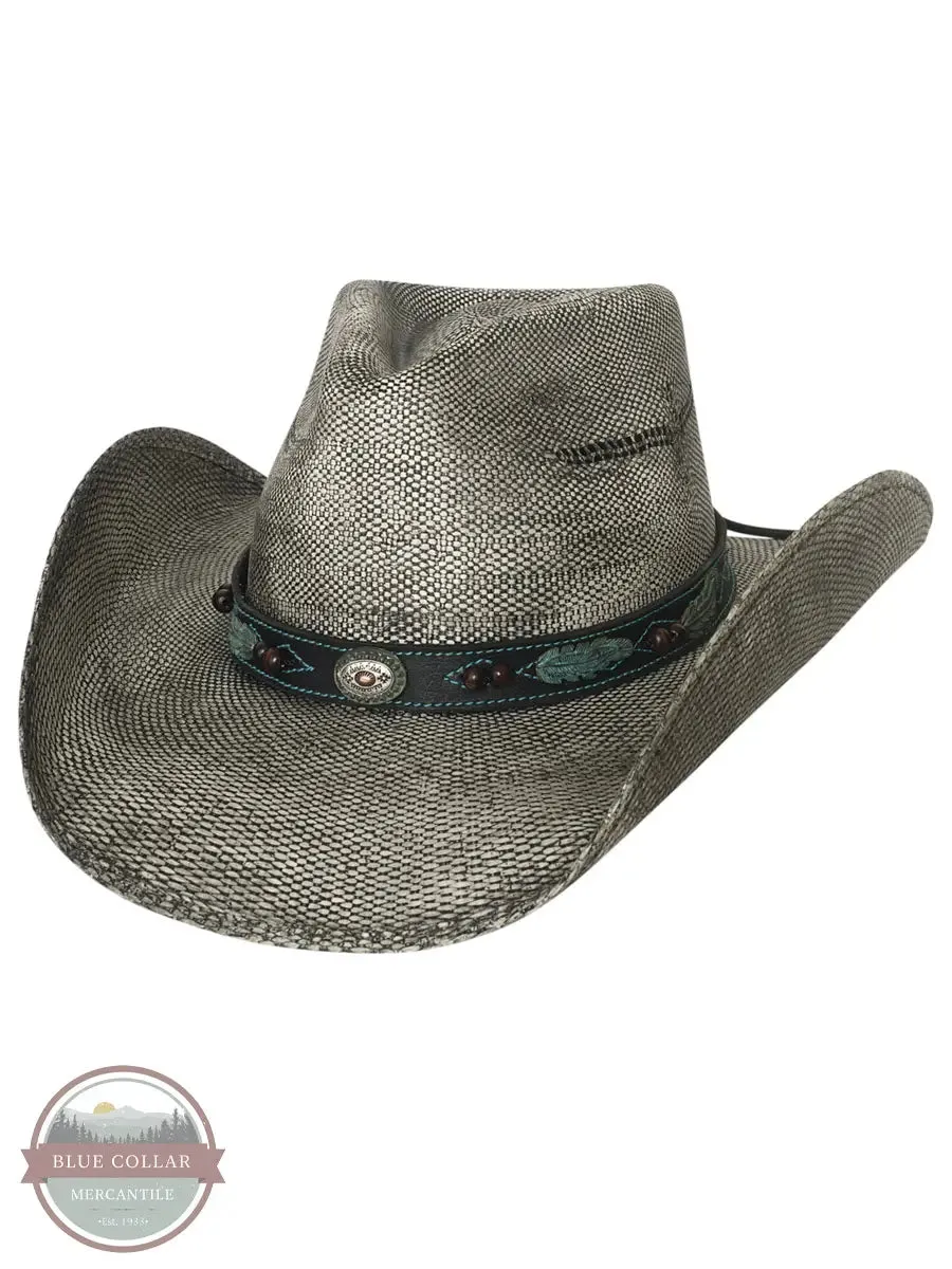 2972 Rampage Straw Western Hat