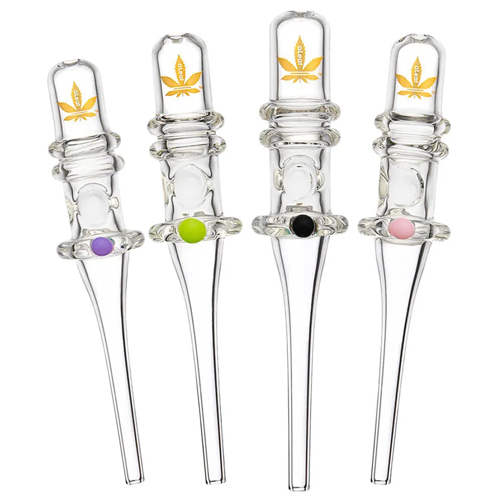 aLeaf Tube Glass Dab Straw