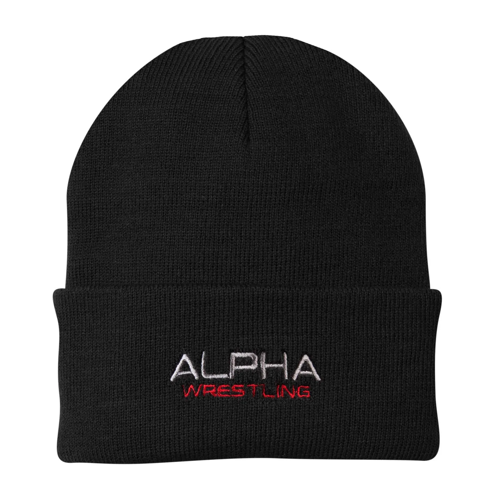 Alpha Wrestling Beanie - Blk