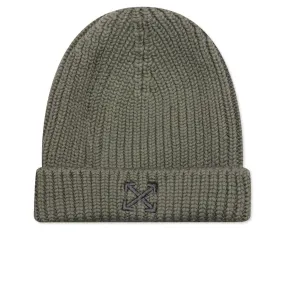 Arrow Beanie - Army Green