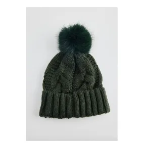 Beanie Frosty - Dark Olive