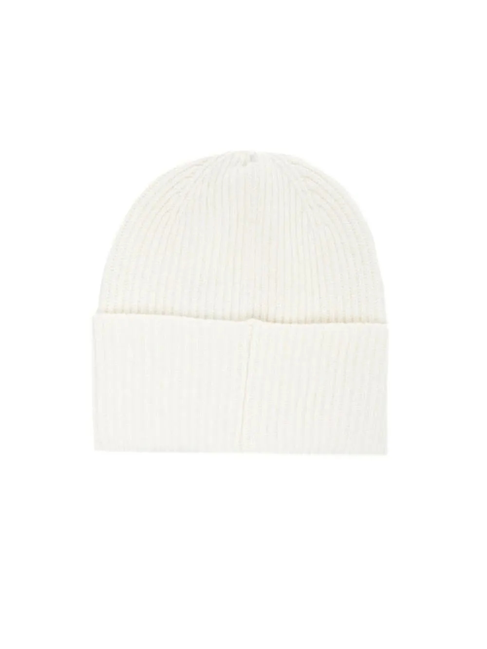 Beanie In Maglia - Bianco