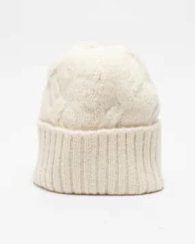 Beanie Powder White