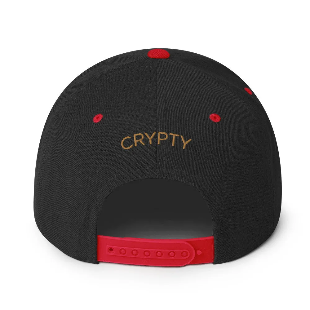 Bitcoin Flat Bill Cap