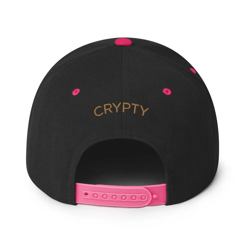 Bitcoin Flat Bill Cap