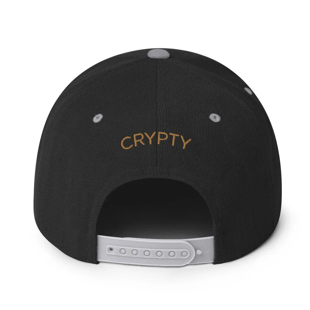 Bitcoin Flat Bill Cap