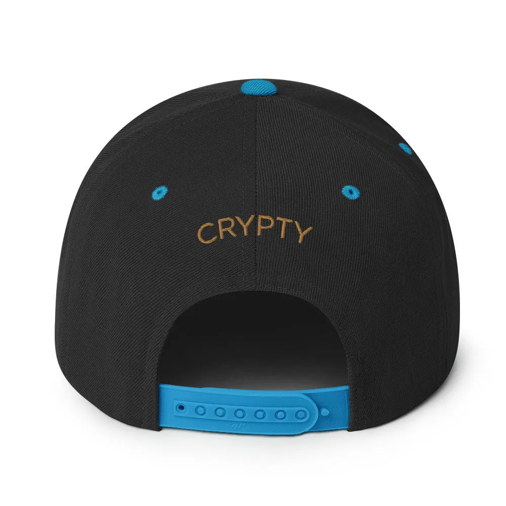 Bitcoin Flat Bill Cap