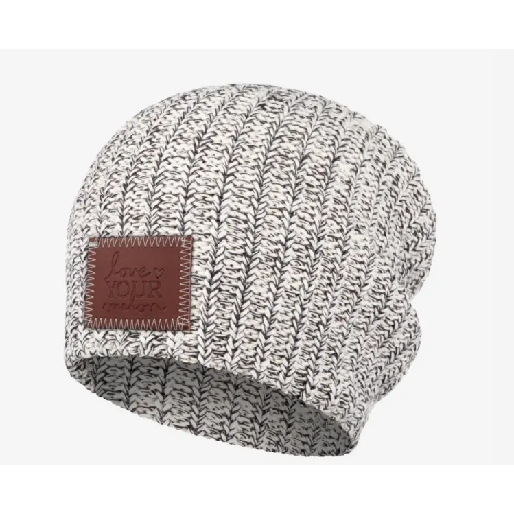 Black Speckled Beanie