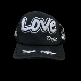 Black Trucker Cap