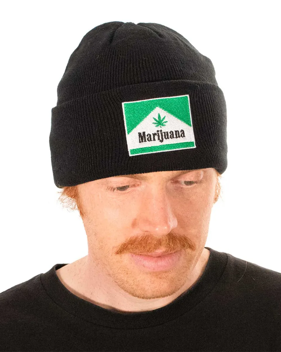 Black Weed Beanie