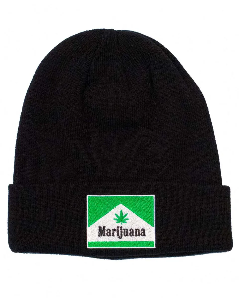 Black Weed Beanie