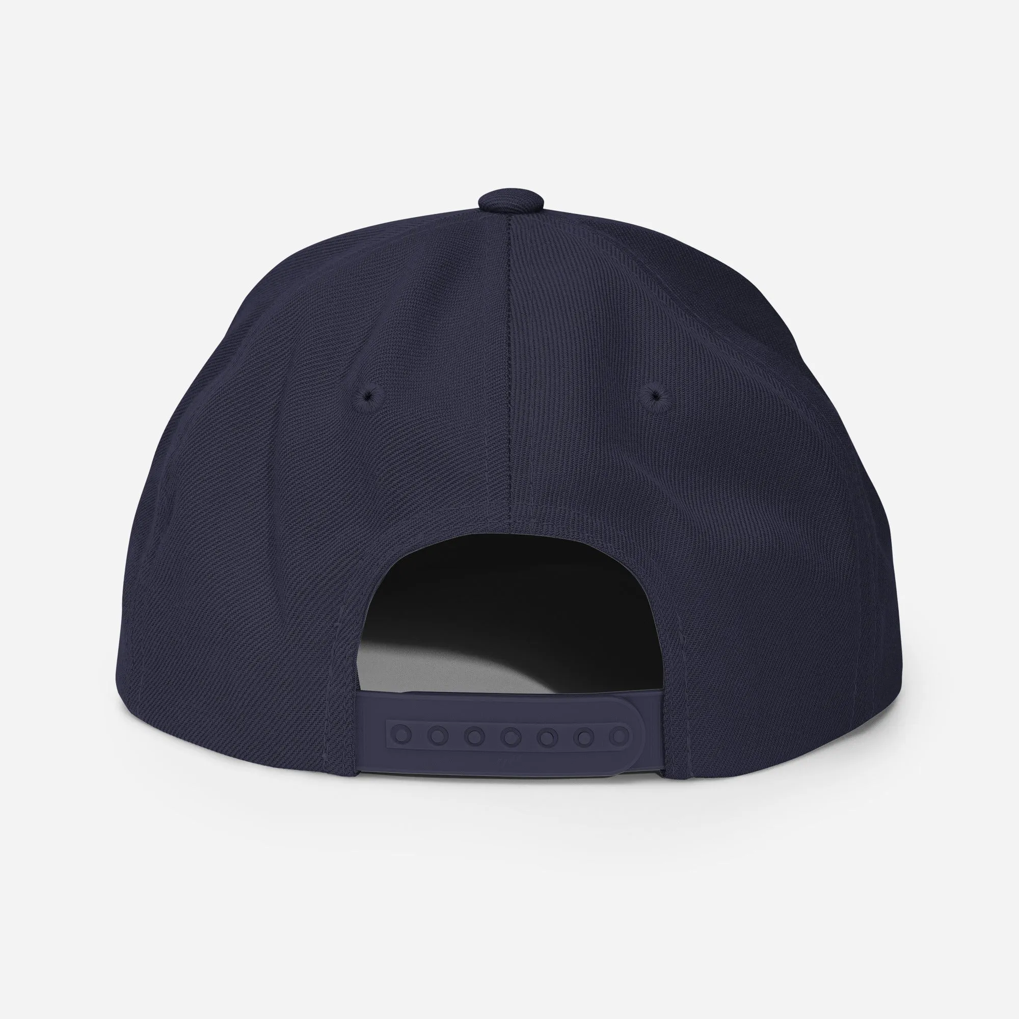 BLUE SNAPBACK CAP