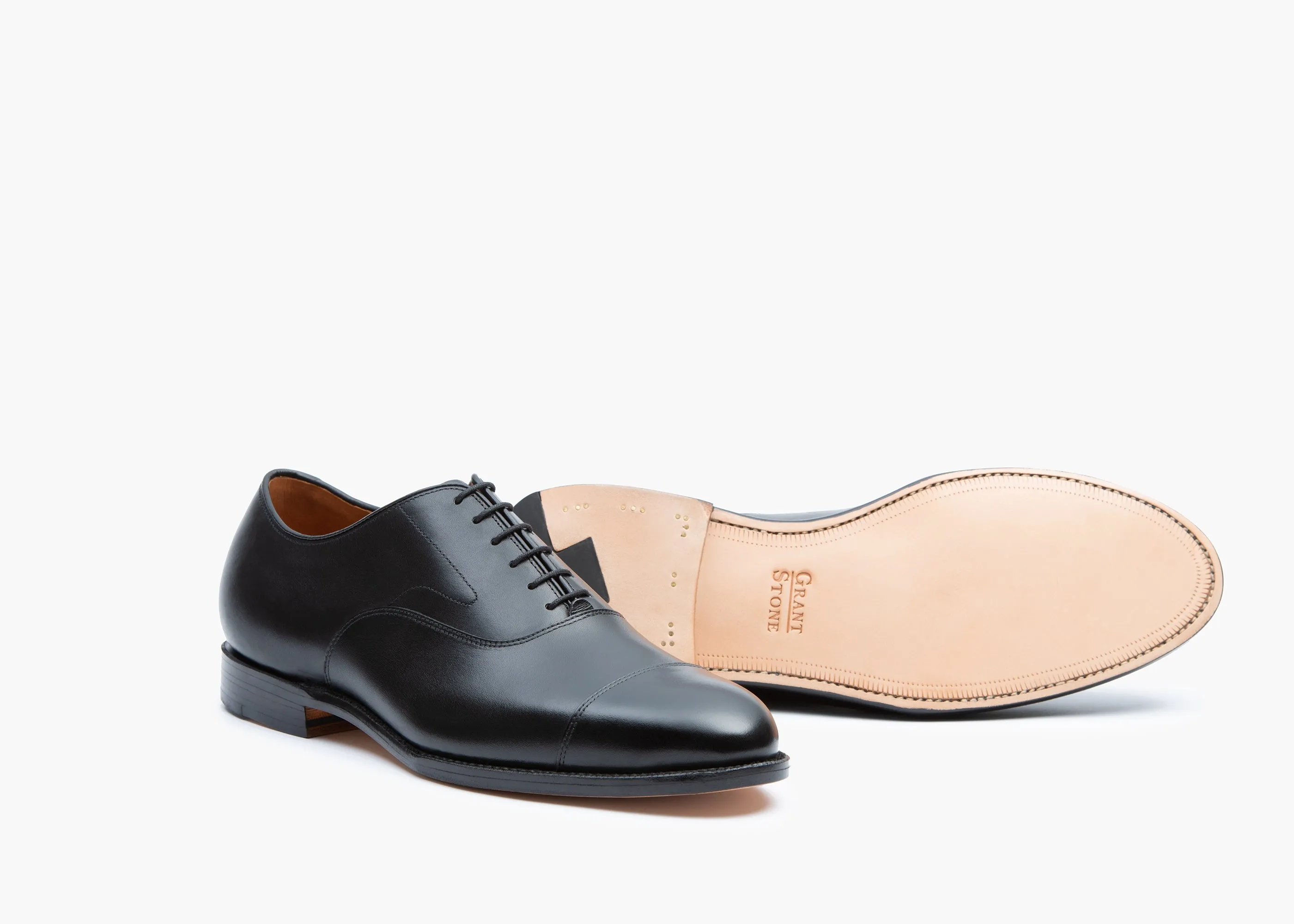 Cap Toe Oxford - Black