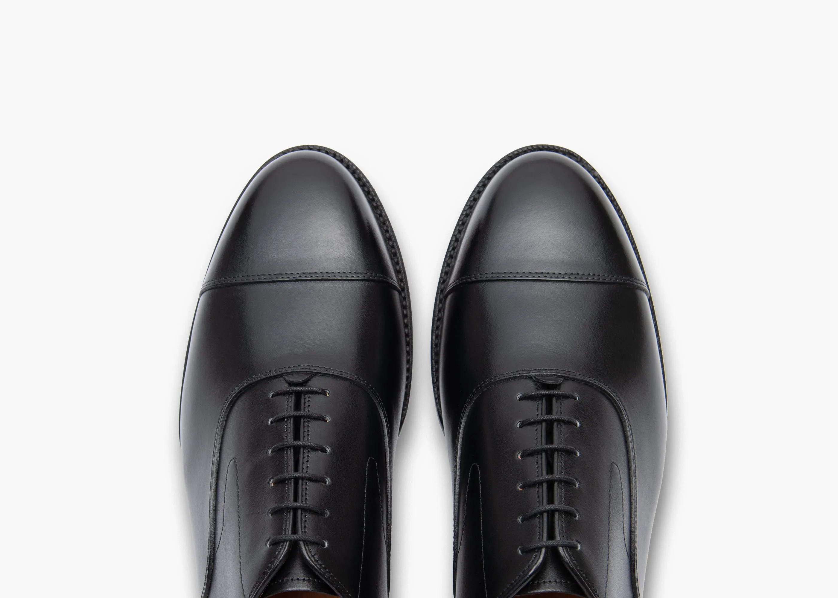 Cap Toe Oxford - Black