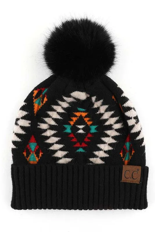 C.C. AZTEC BEANIE