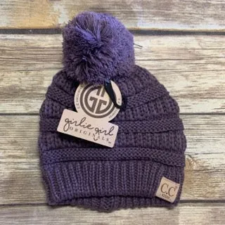 C.C. Kids Pom Beanie