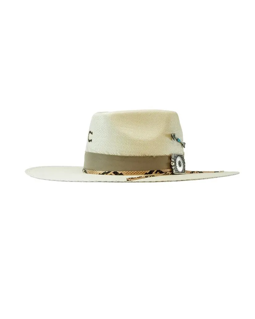 Charlie 1 Horse Spearpoint Straw Hat