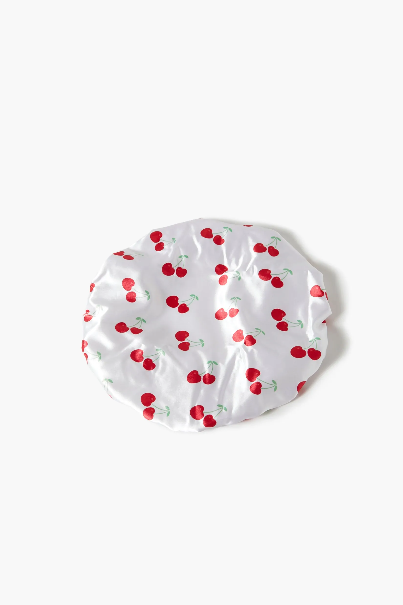 Cherry Print Shower Cap