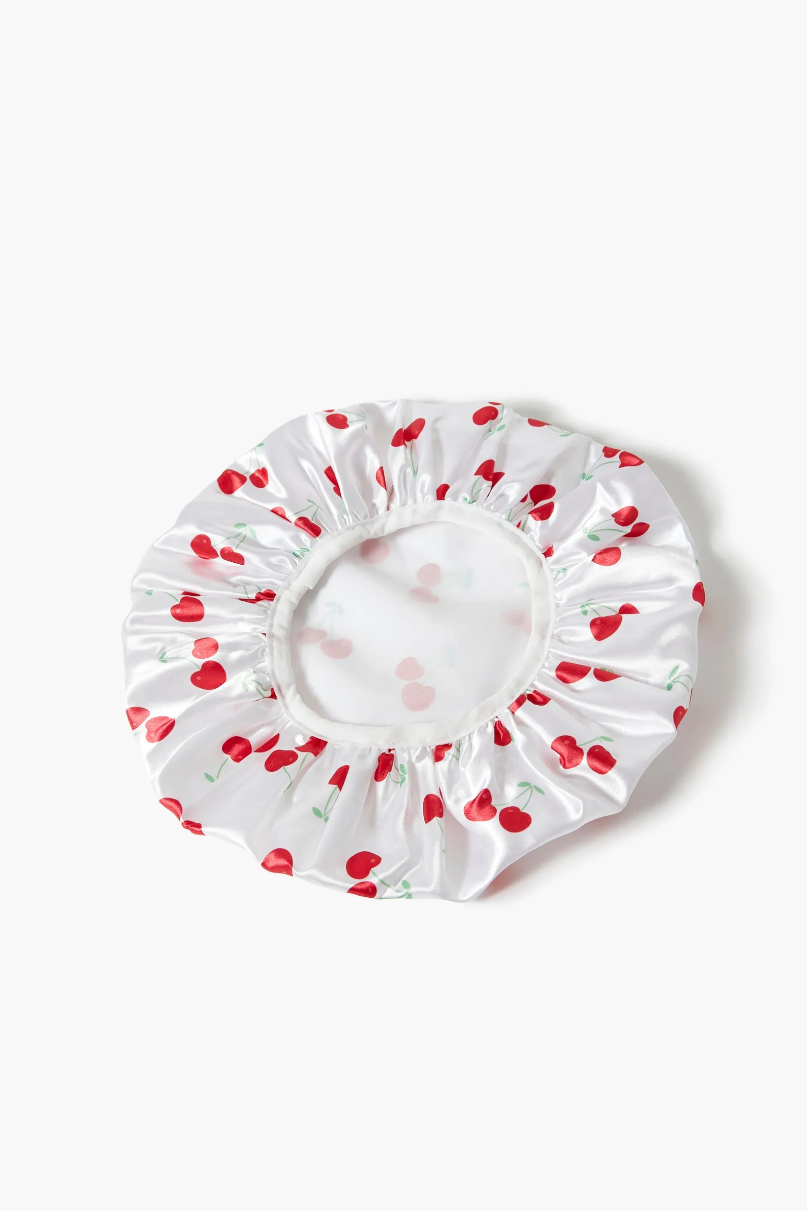 Cherry Print Shower Cap