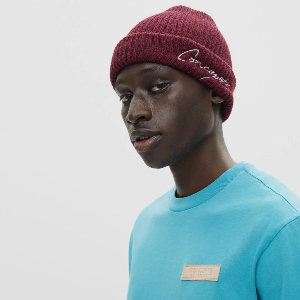 Concepts Signature Beanie (Maroon)