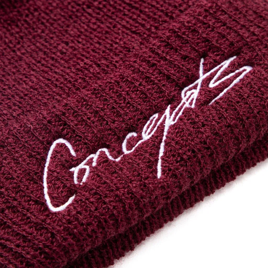 Concepts Signature Beanie (Maroon)