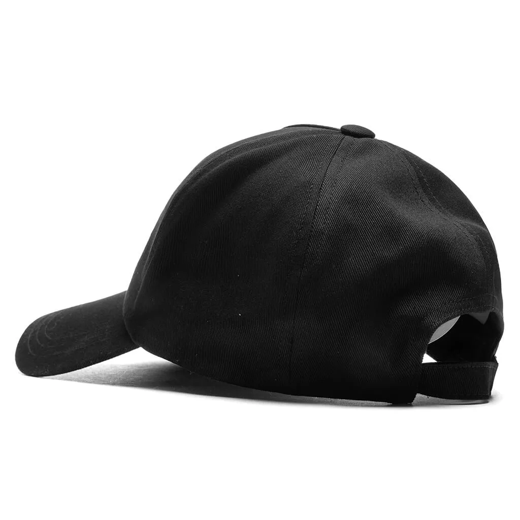 Cotton Cap - Black/White