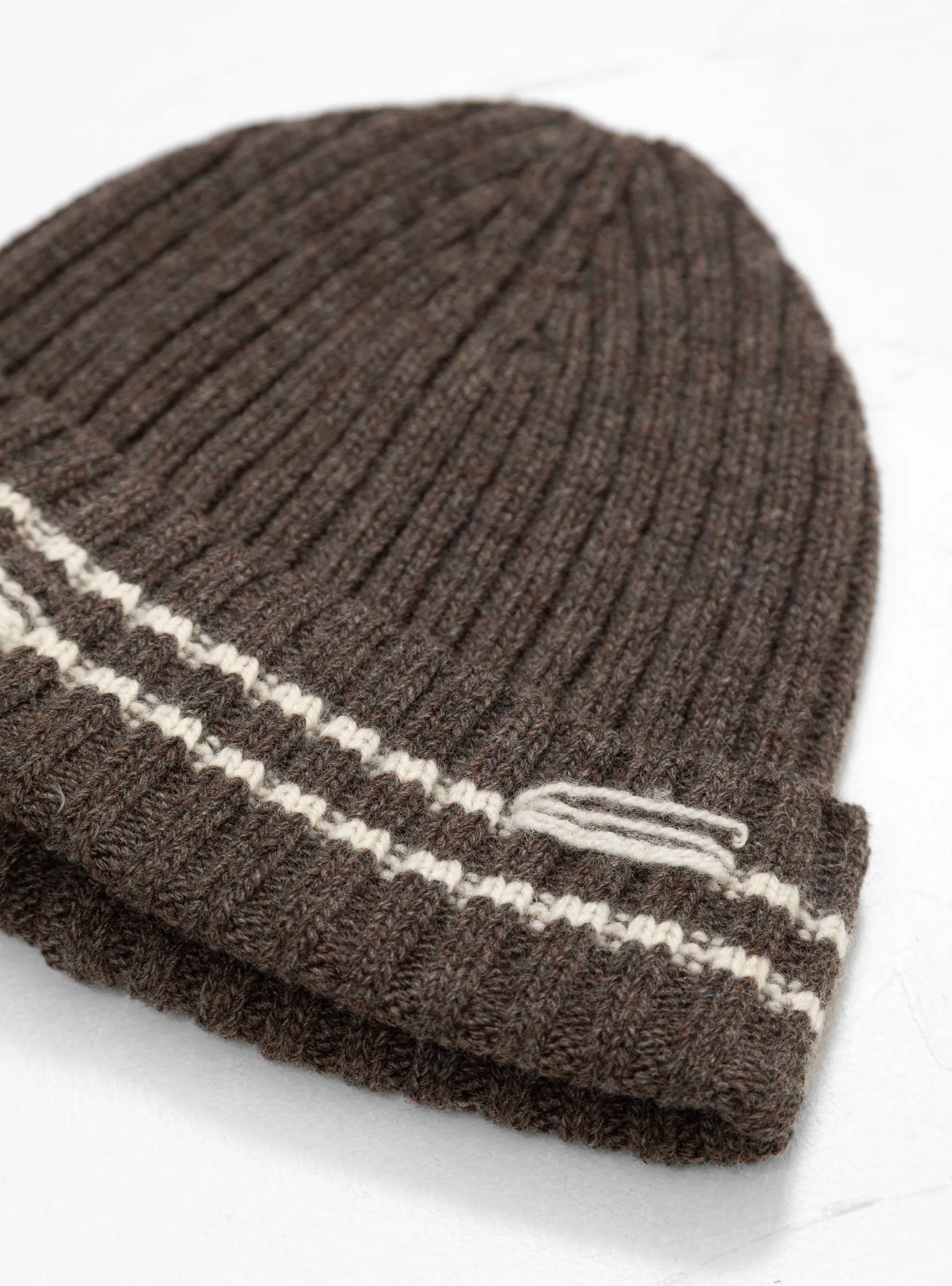 Court Beanie Espresso Brown