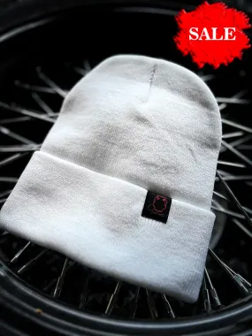 DDD WHITE BEANIE