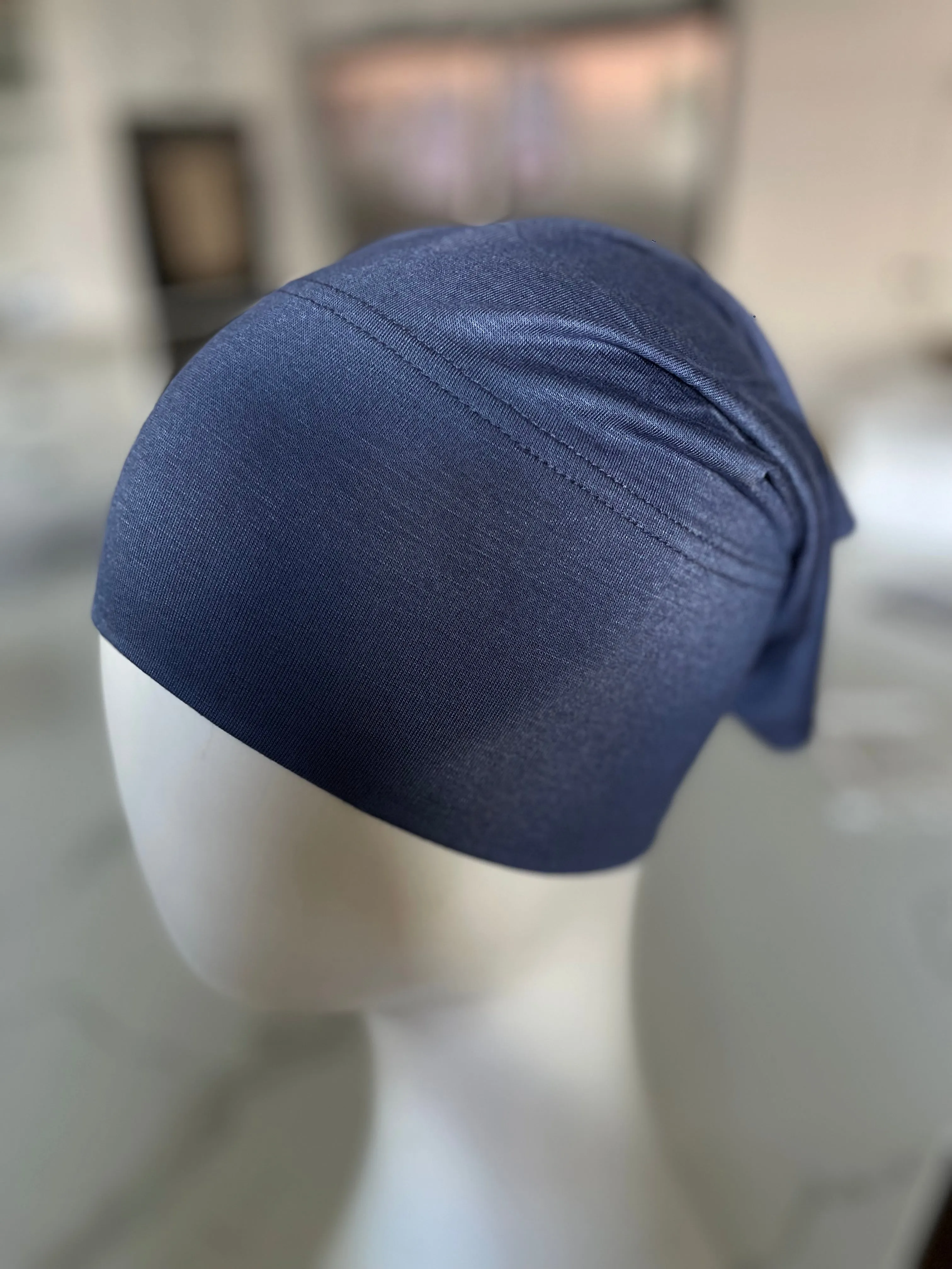 Denim Headband/Cap