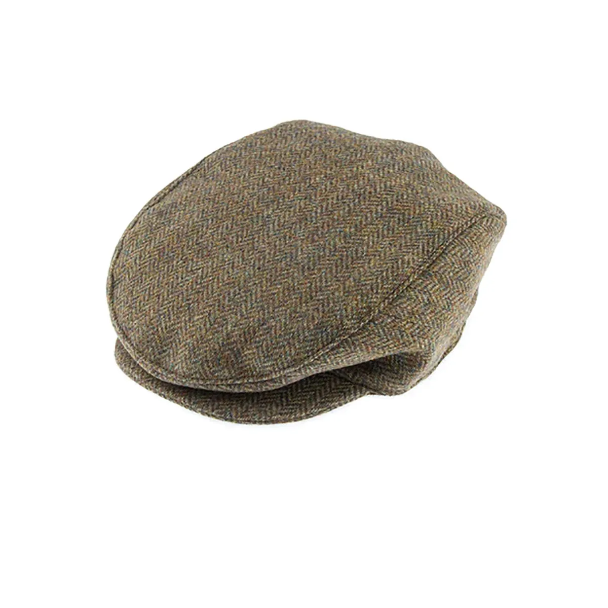 Classic Dents Manorbrook Wool Flat Cap