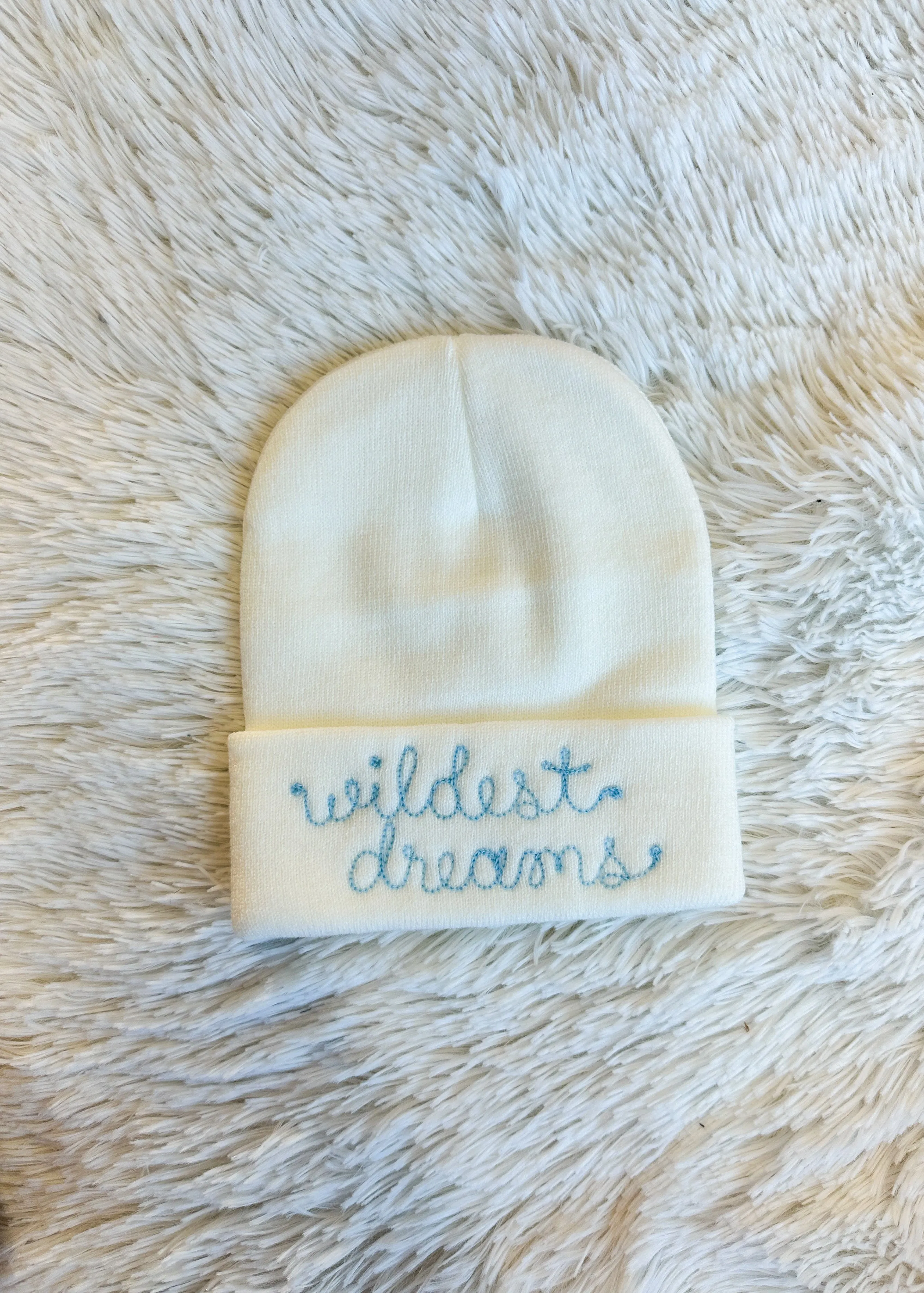 Embroidered Beanie