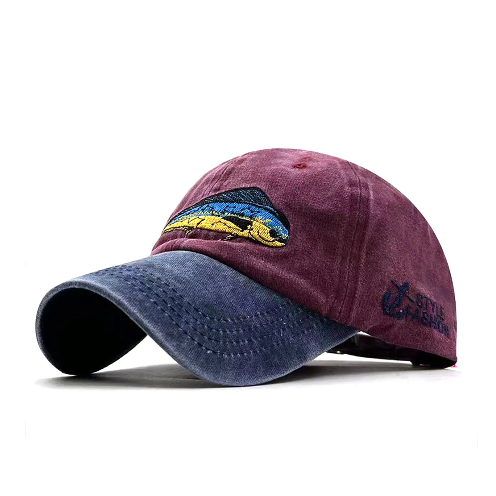 FISHING EMBROIDERED CAP