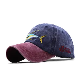 FISHING EMBROIDERED CAP