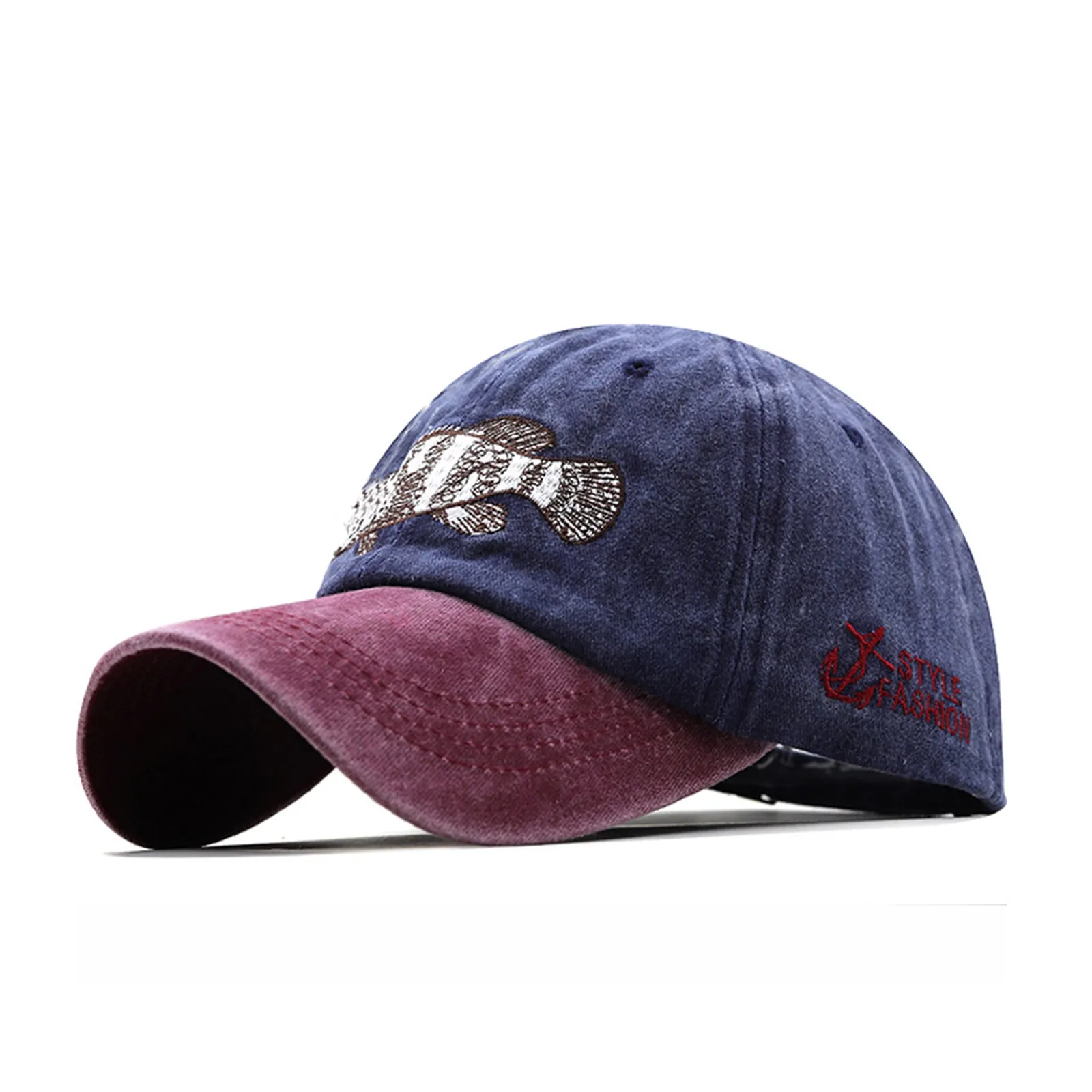 FISHING EMBROIDERED CAP