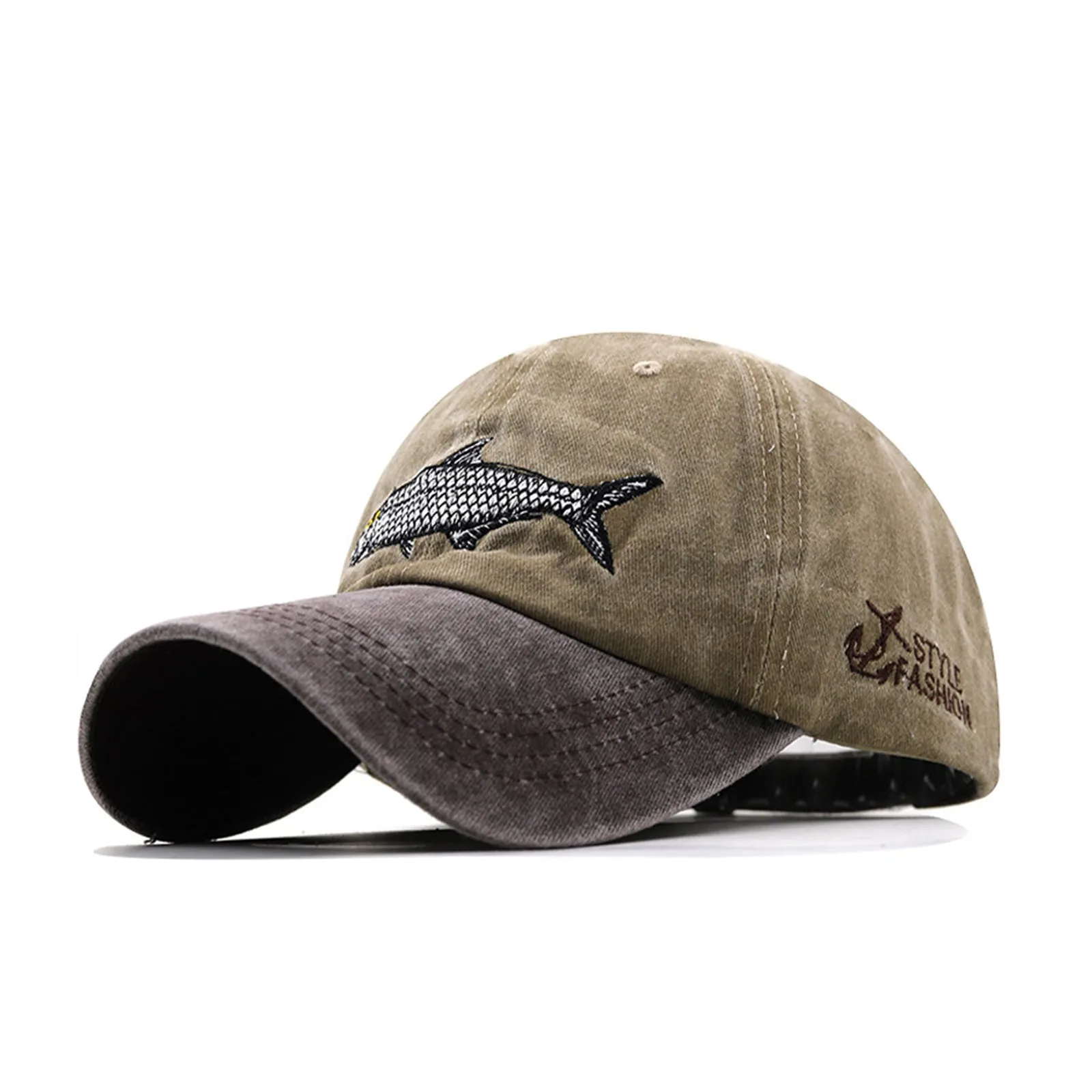 FISHING EMBROIDERED CAP