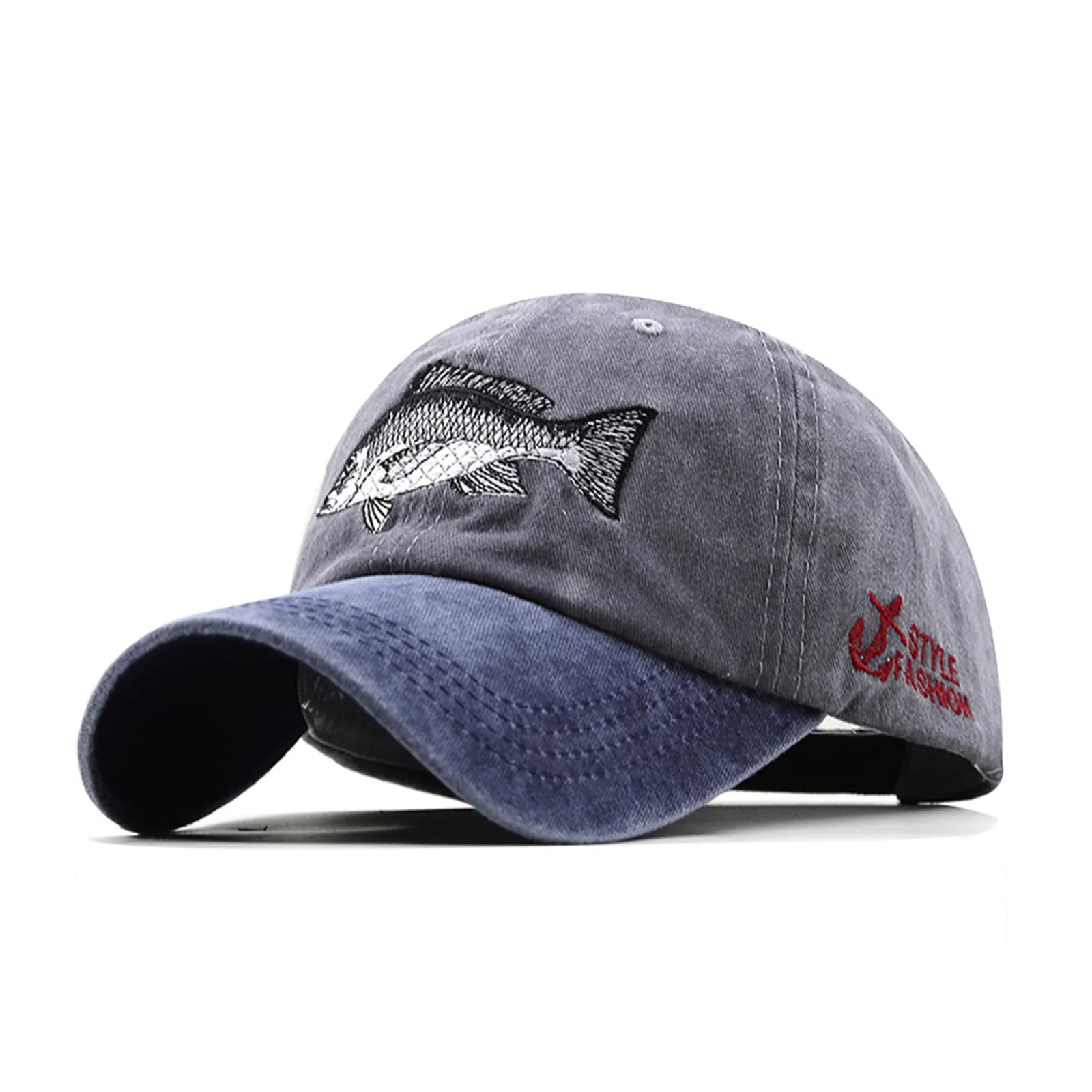 FISHING EMBROIDERED CAP