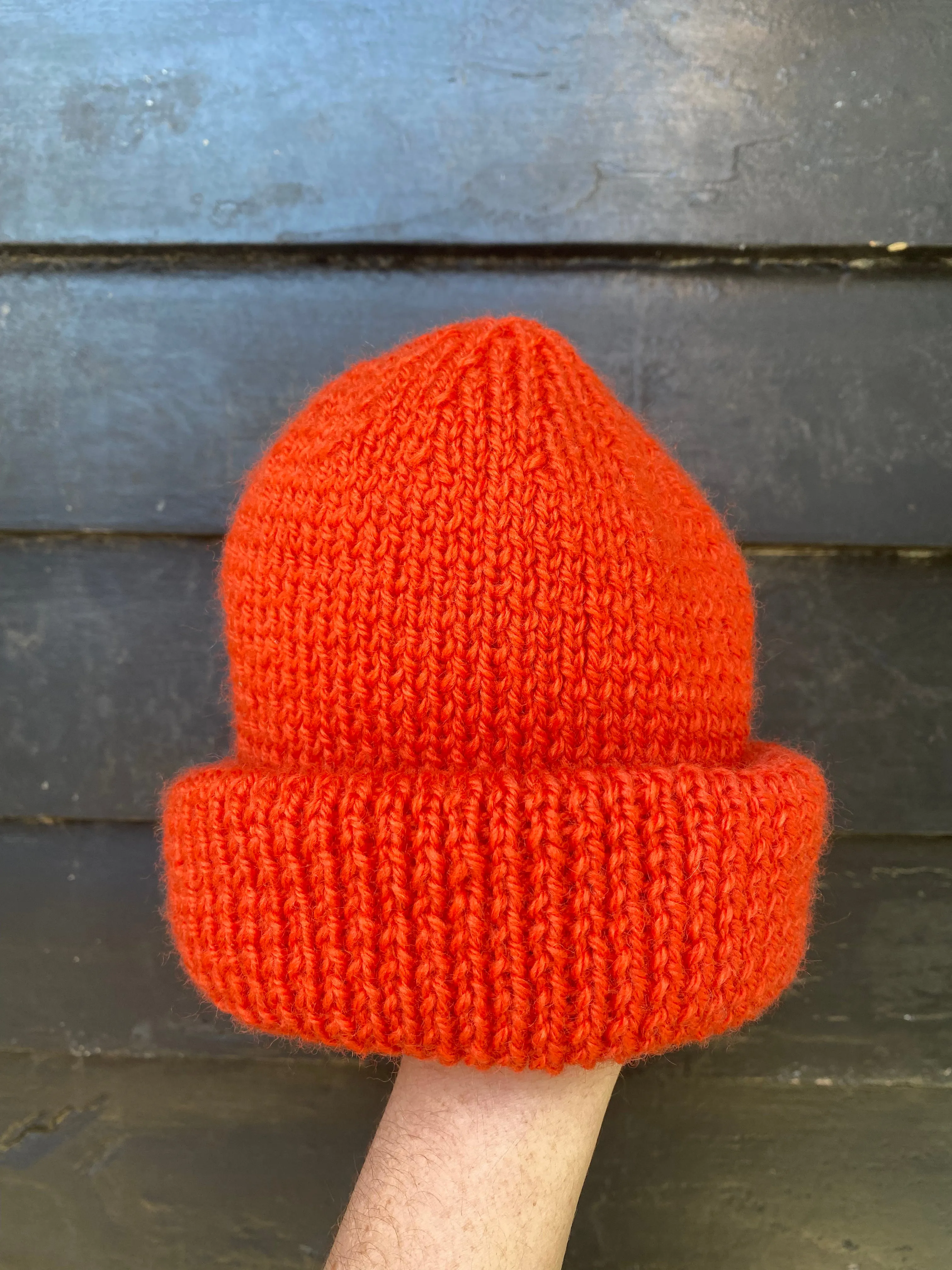 Flame fisherman’s beanie