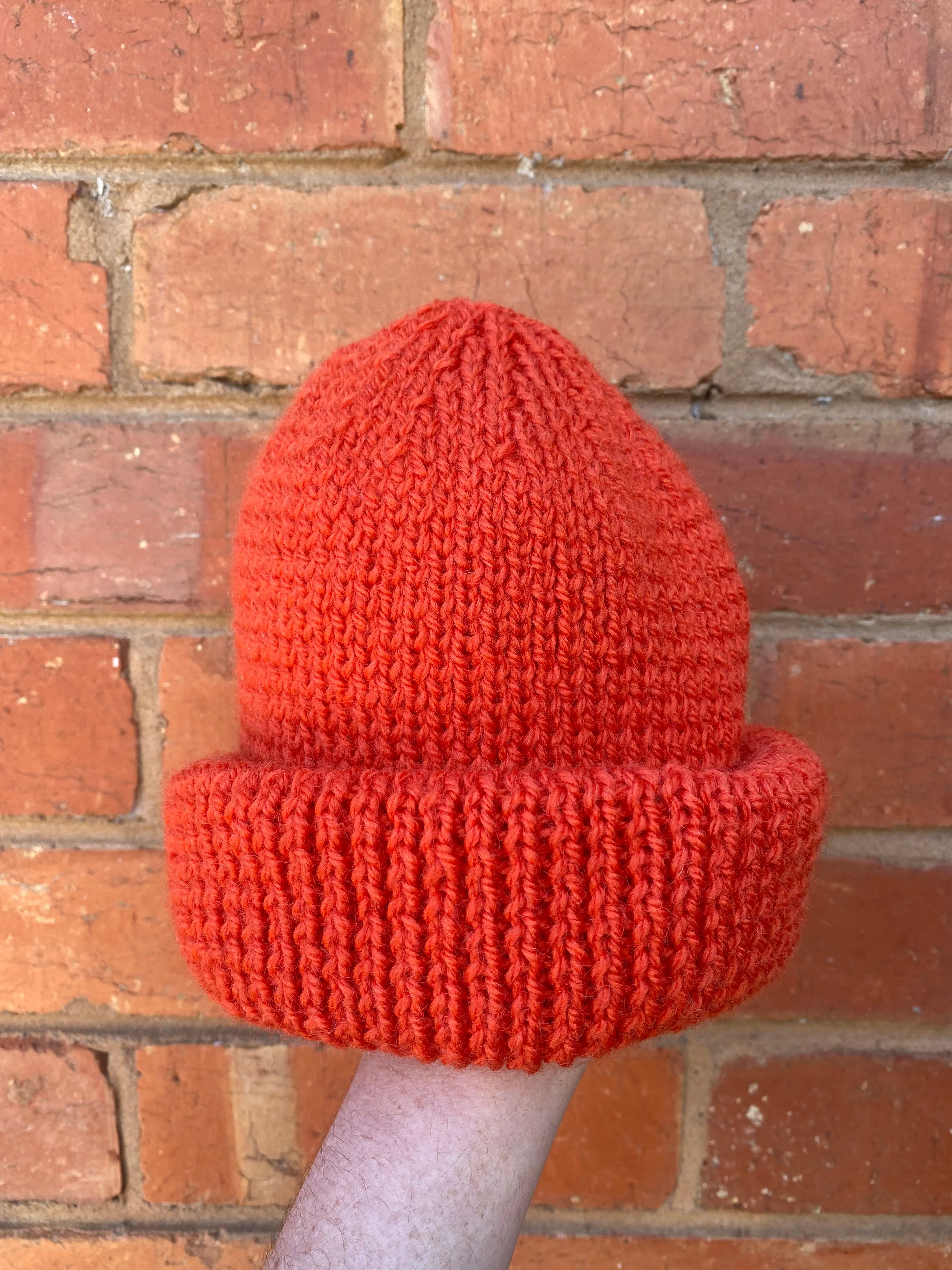 Flame fisherman’s beanie