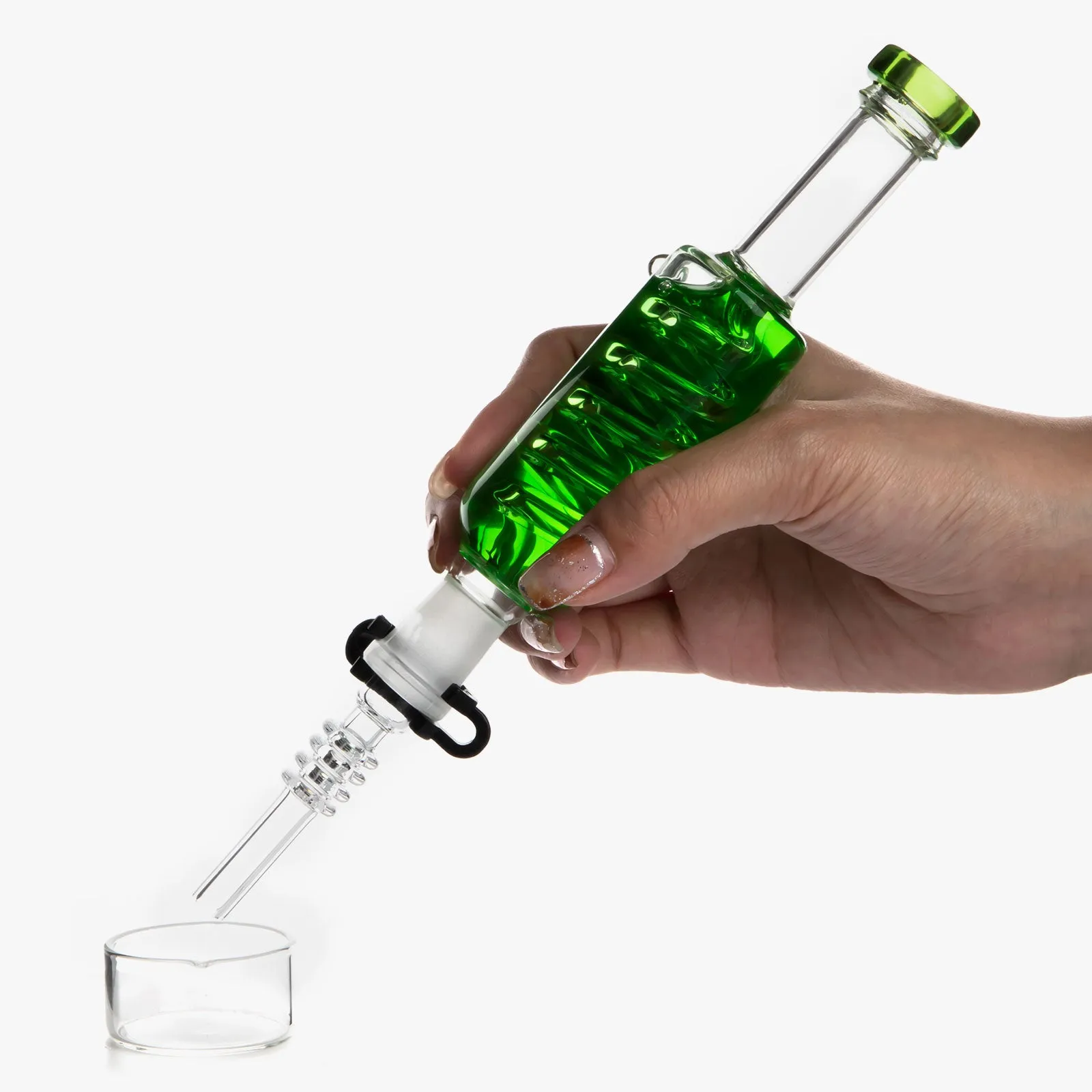 Glycerin Glass Dab Straw