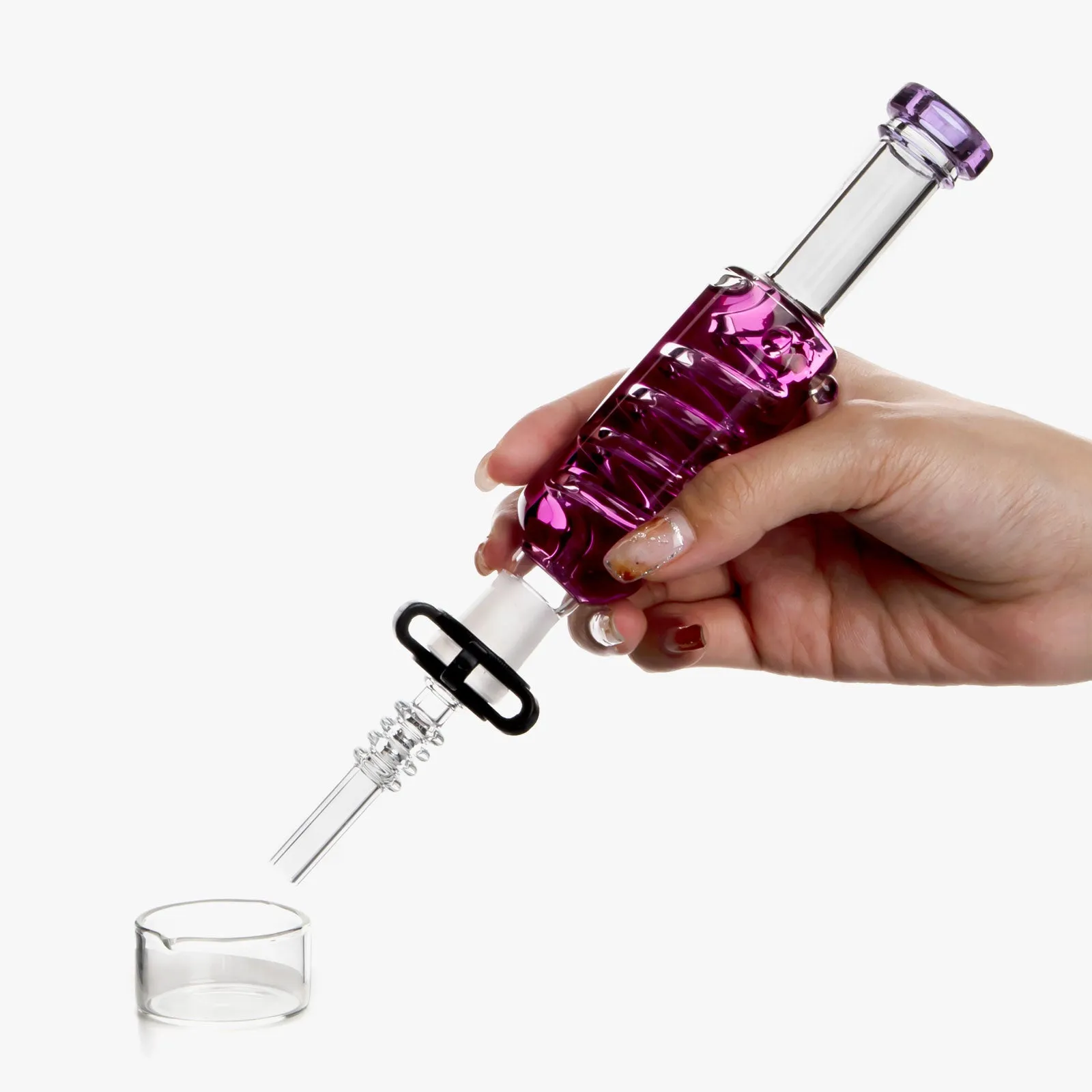 Glycerin Glass Dab Straw