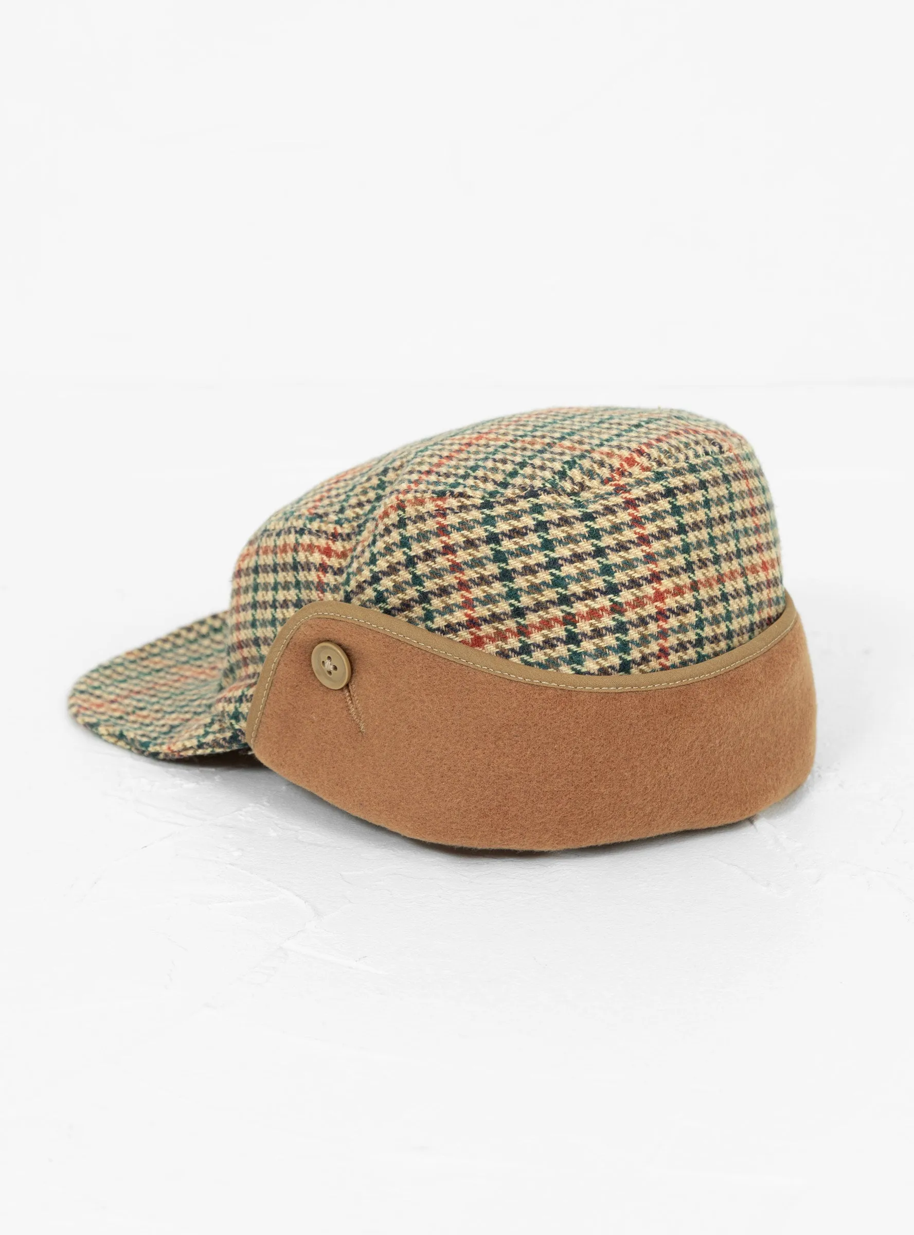 Hunters Cap Khaki Gunclub Check