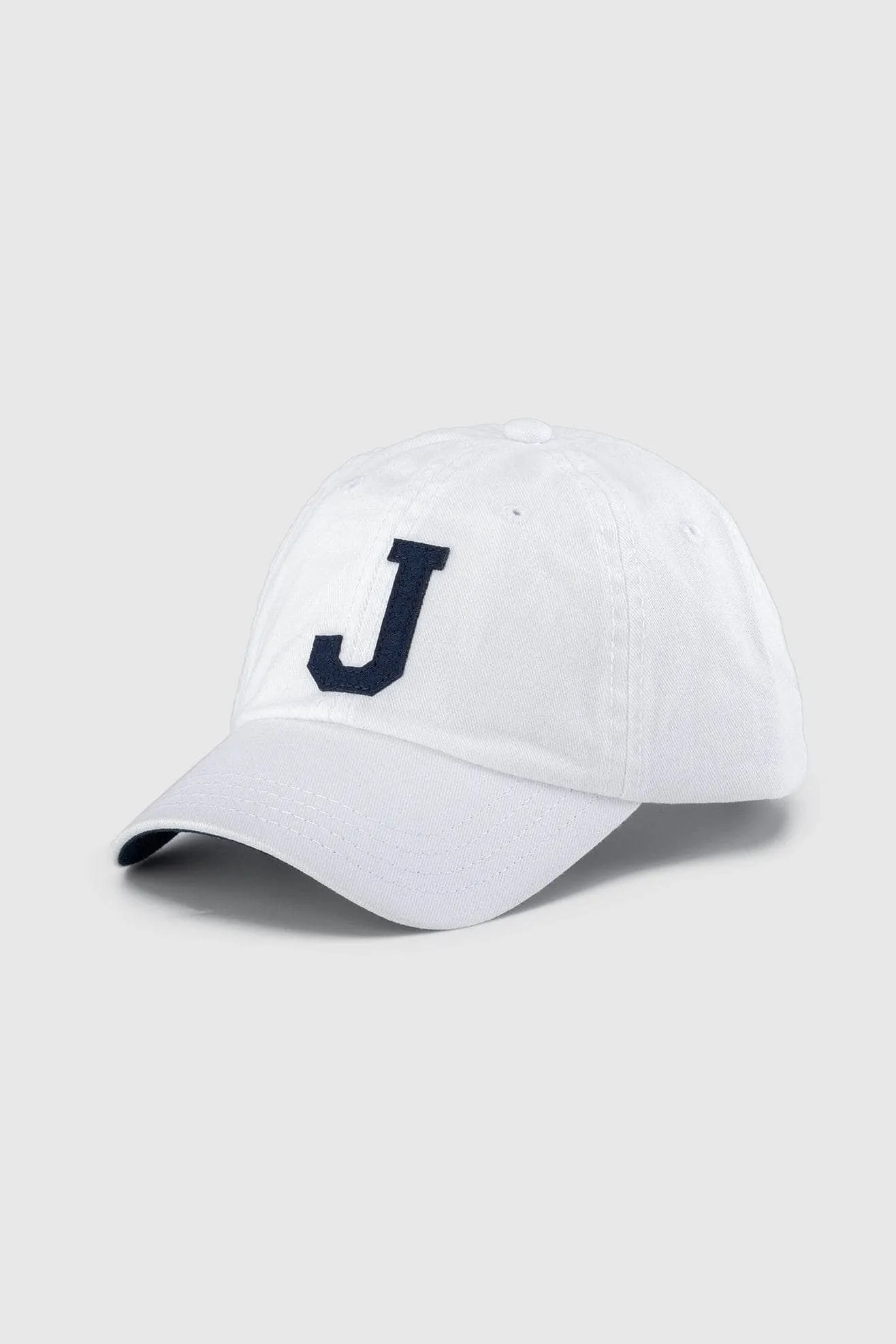 Jnr Letter Cap White