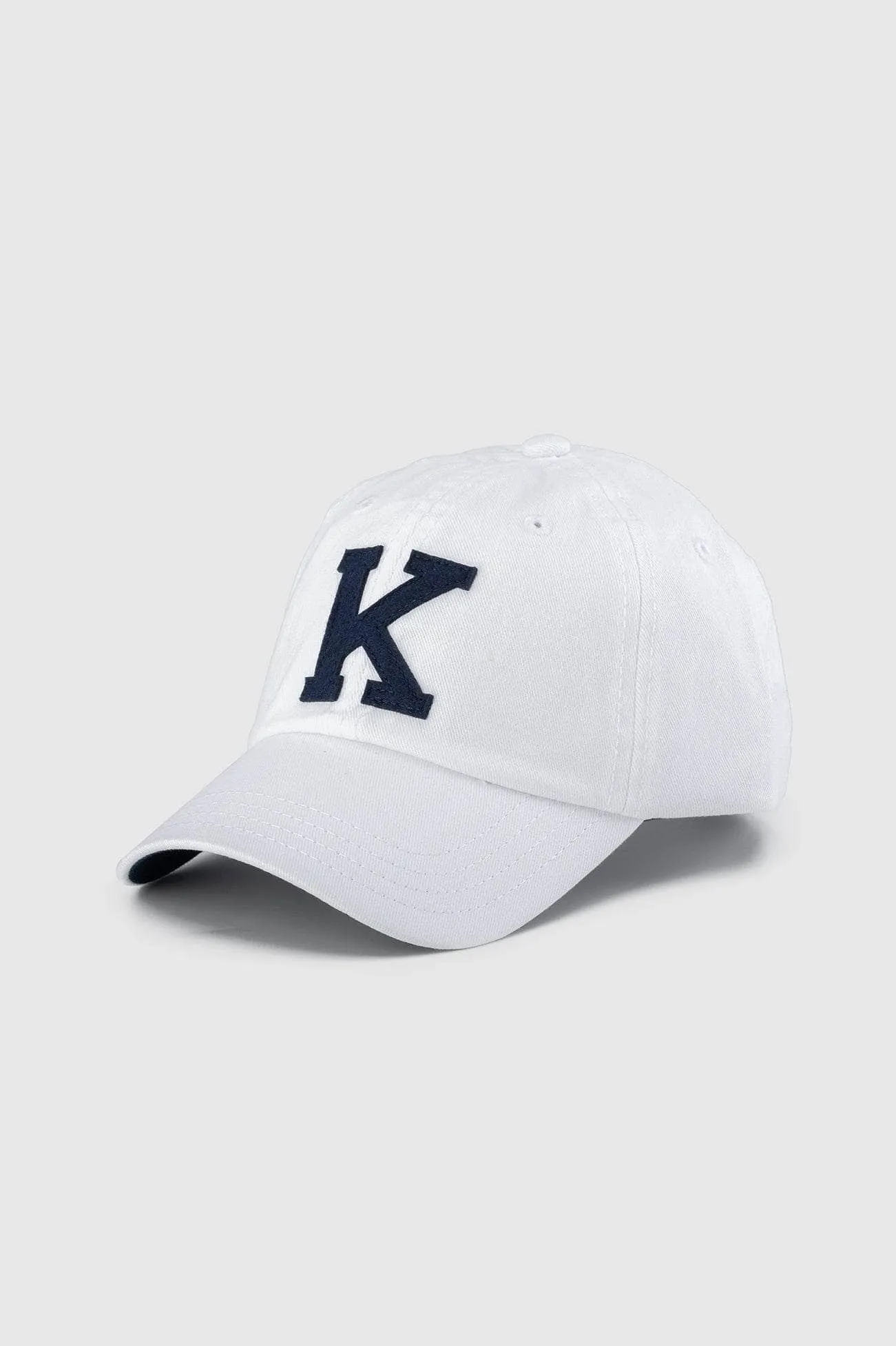 Jnr Letter Cap White