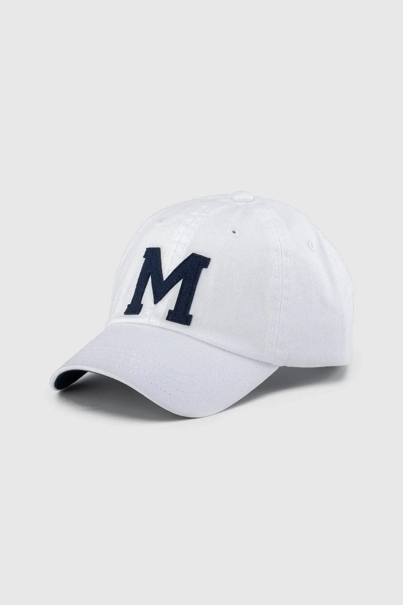 Jnr Letter Cap White