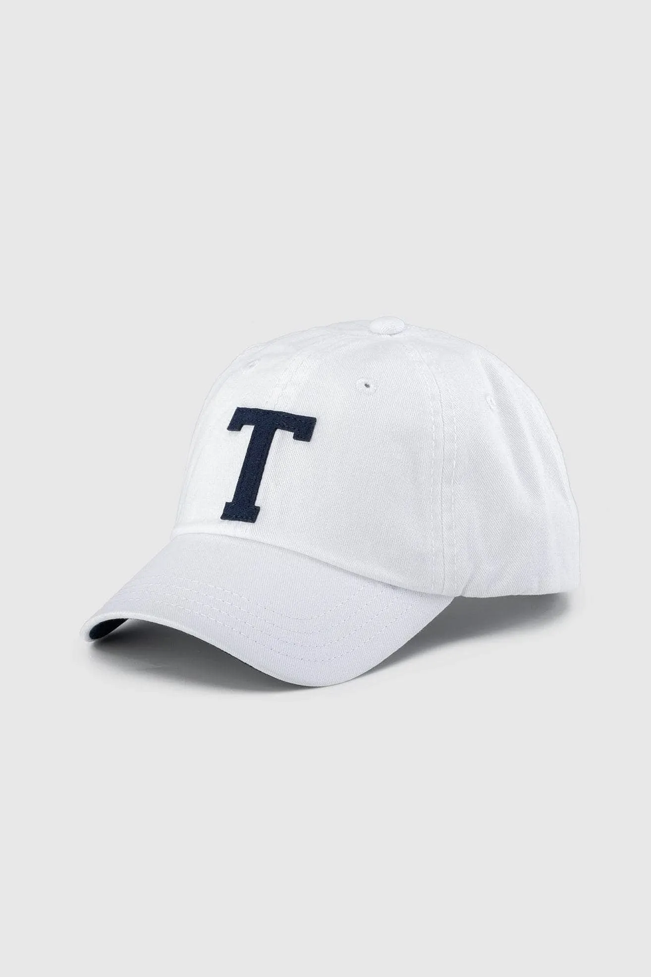 Jnr Letter Cap White