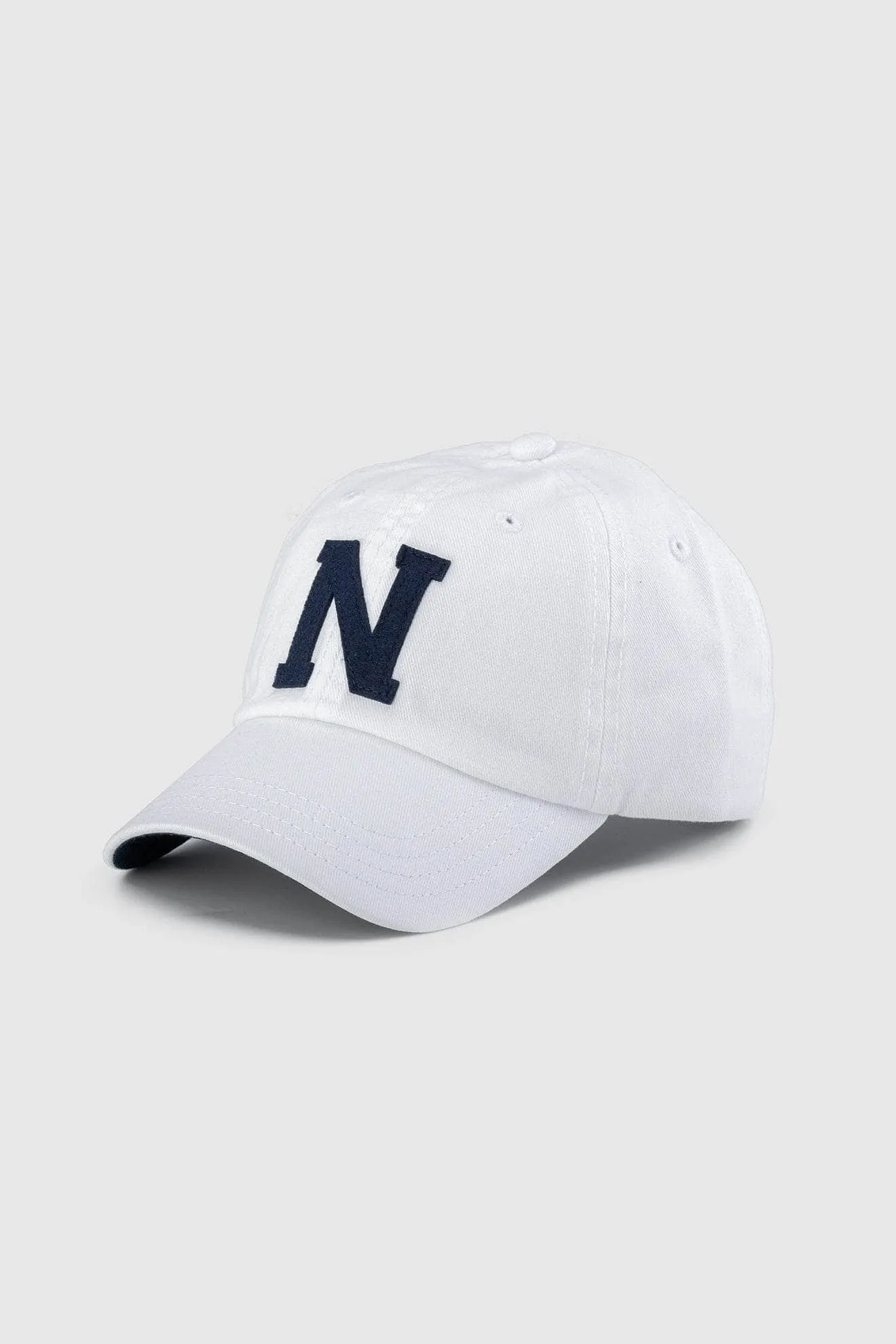 Jnr Letter Cap White