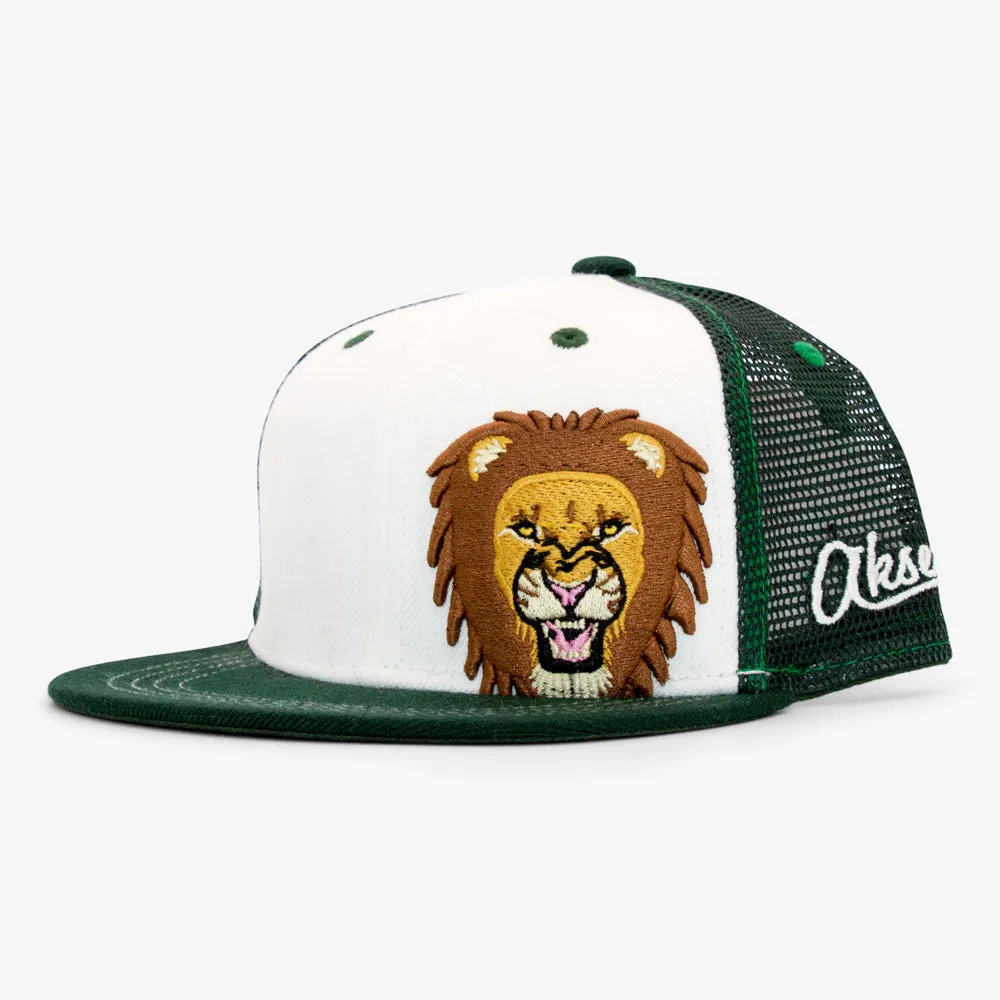 Kids Lion Flatbill Snapback Hat