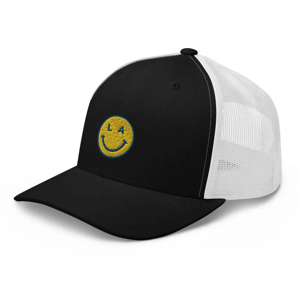 LA Smiley Trucker Cap