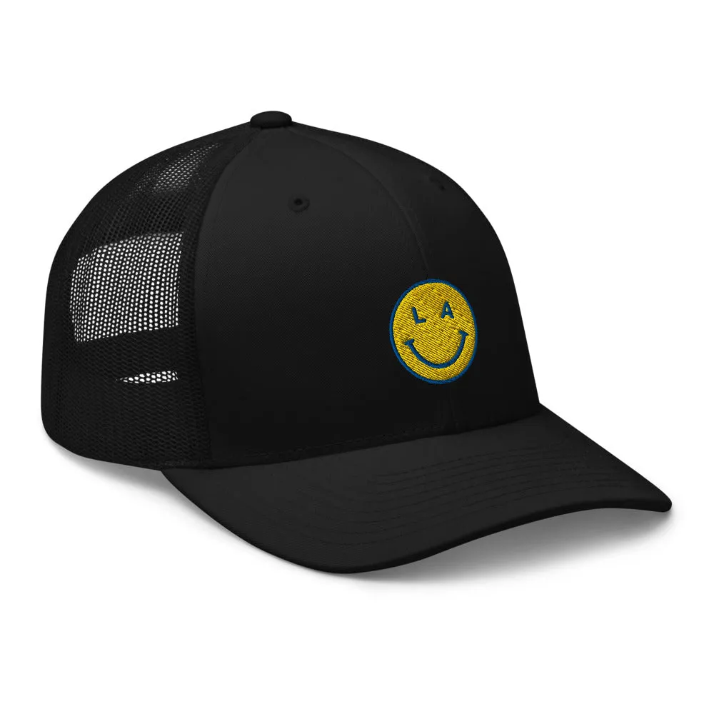 LA Smiley Trucker Cap