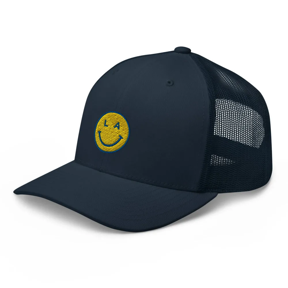 LA Smiley Trucker Cap